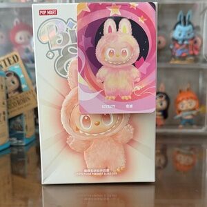 Pink Bunny Vinyl Plush Blind Box BIE labubu Loyalty